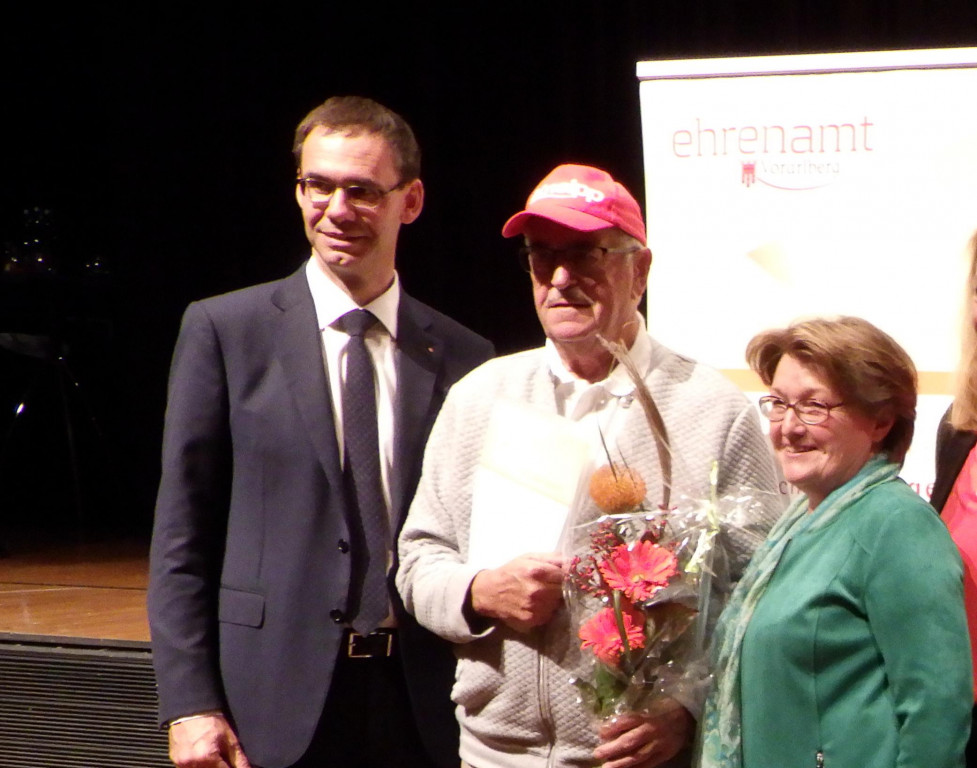 Ehrung Karlheinz Frick KAC Rankweil 