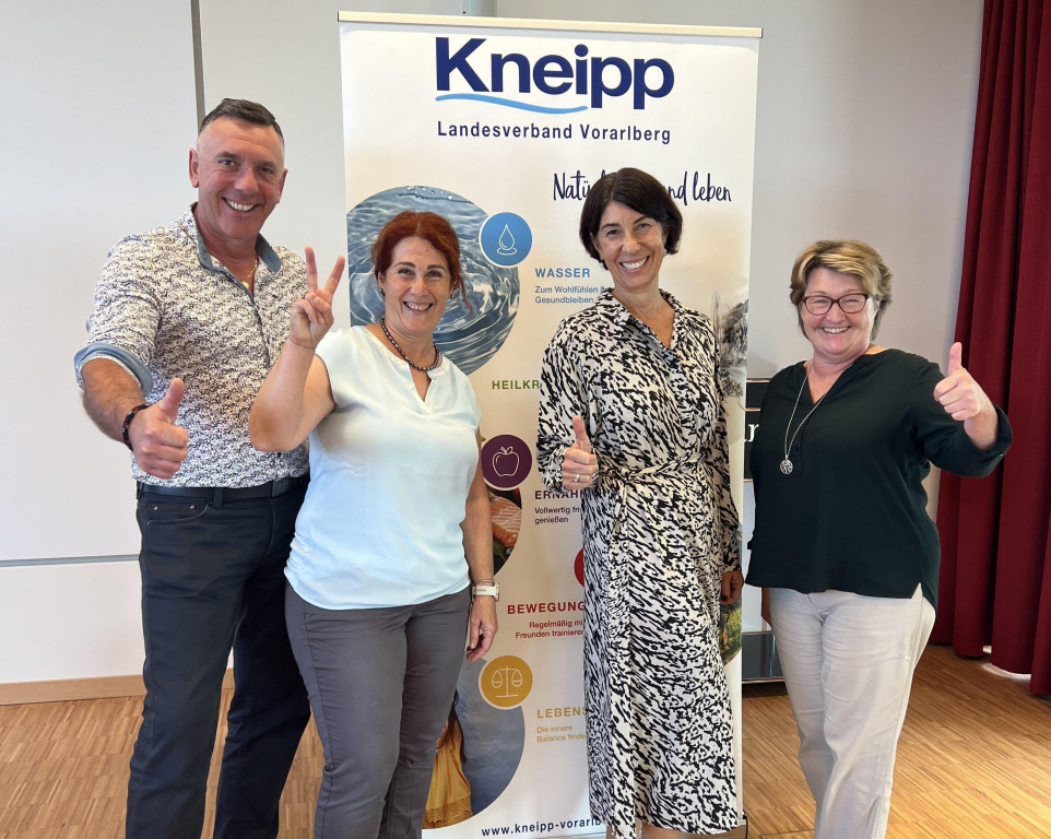 Vorstand Kneipp Landesverband Vorarlberg Oktober 2023
