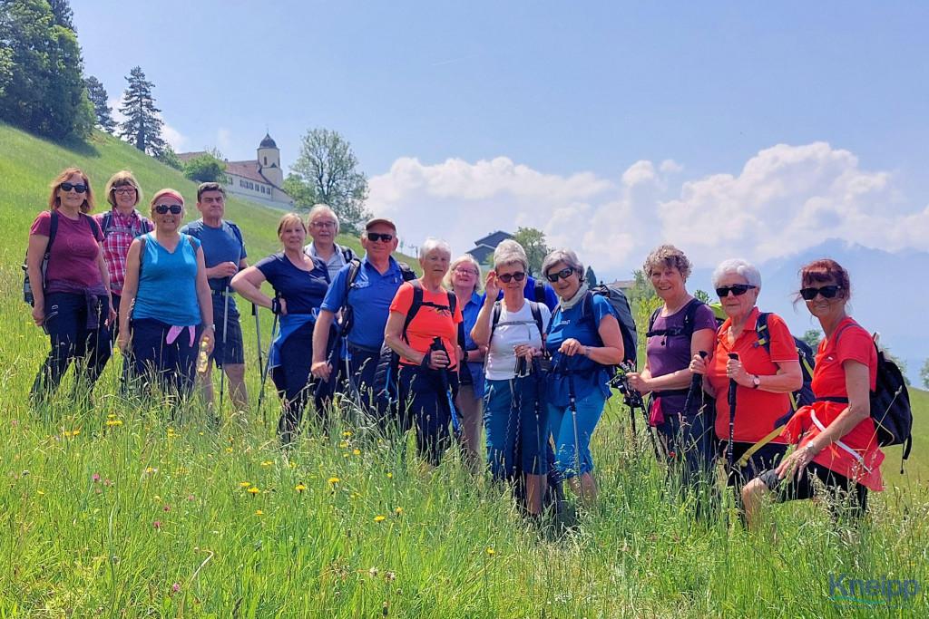 KAC Dornbirn - KNEIPP Frühjahrswanderung nach Fraxern und Viktorsberg KAC Dornbirn - KNEIPP Frühjahrswanderung nach Fraxern und Viktorsberg